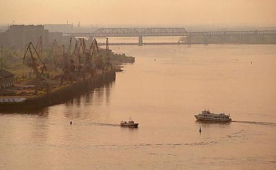 Нижний Новгород - реки и мосты. Фотографии