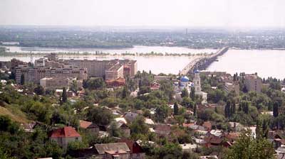 Саратов. Вид на город с Соколовой горы