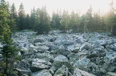 Южный Урал. Каменные реки Зигальги 